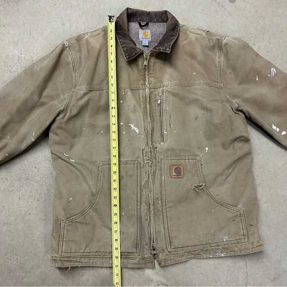 Carhartt Sherpa lined jacket size large - Picture 6 of 7